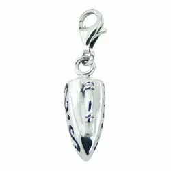 Bügeleisen Charm Anhänger aus Silber