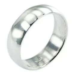 Gross Ring aus Silber