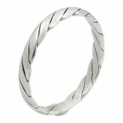 Kollektionsmuster Ring mit Fehlern aus Silber