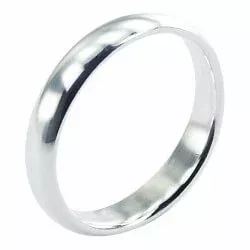 Polierter Ring aus Silber
