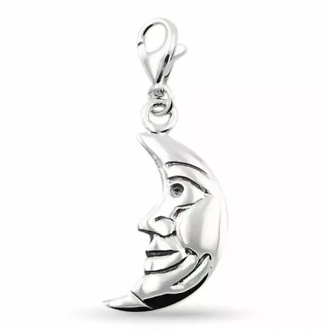 Mond Charm Anhänger aus Silber