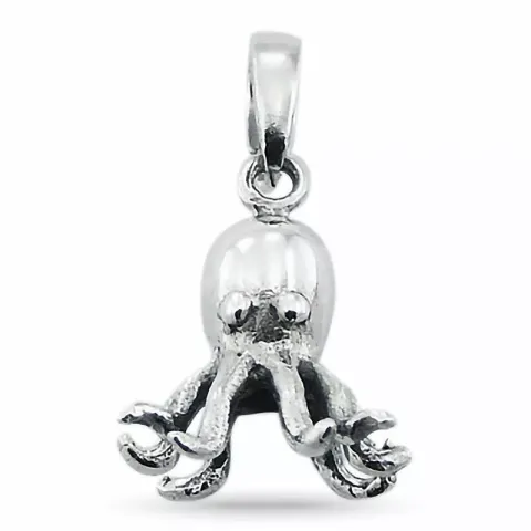 Tintenfisch Anhänger aus Silber