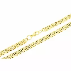 Halskette aus vergoldetem Edelstahl 50 cm x 5,2 mm