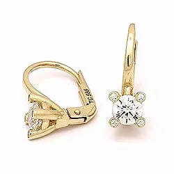 Ohrringe in 14 Karat Gold mit