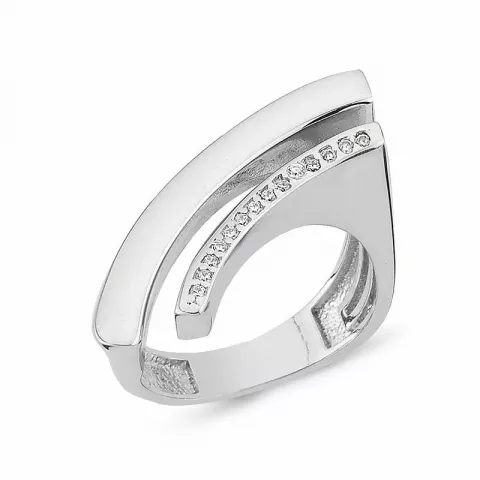 Breit Ring aus Silber