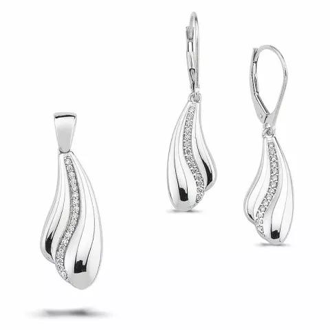 Set aus Silber ohne Halskette