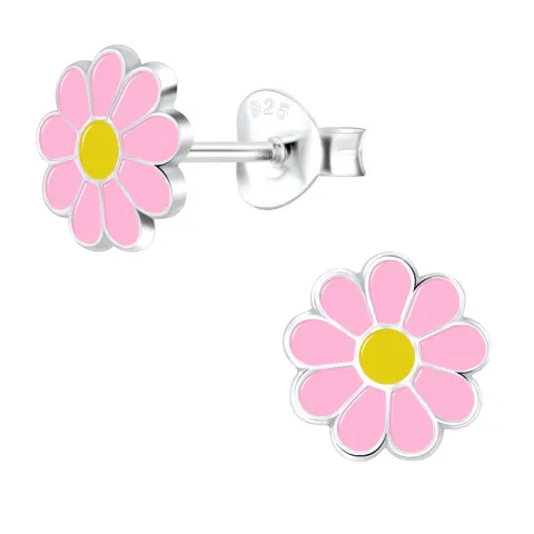 Blumen Ohrstecker in Silber - Little Ones