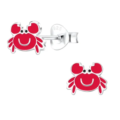 Krabbe Ohrringe in Silber - Little Ones