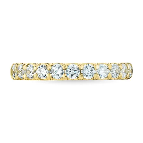Zirkon Goldring aus 9 Karat Gold