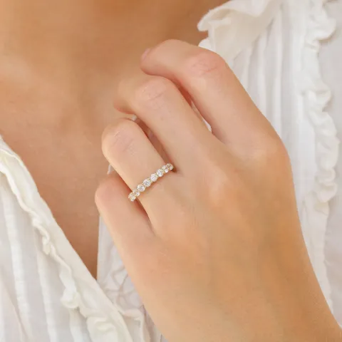 Zirkon Ring aus 9 Karat Gold