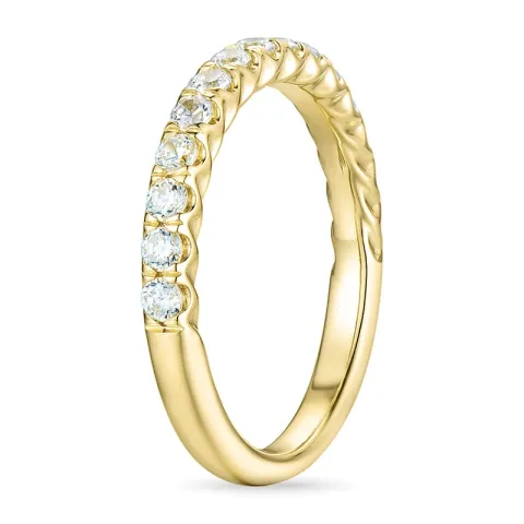 Zirkon Ring aus 9 Karat Gold