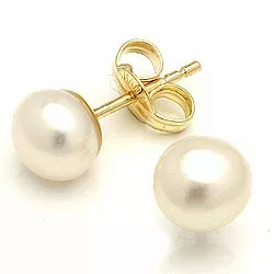 Ohrringe mit Perlen in 9 Karat Gold