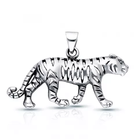 Tiger Anhänger aus Silber