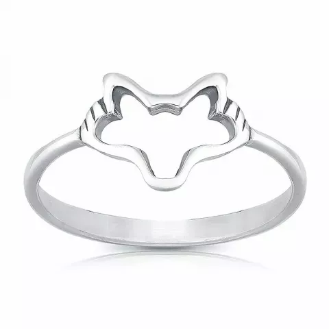 Fuchs Ring aus Silber