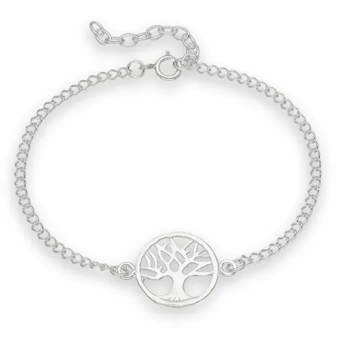 Lebensbaum armband aus silber und anhänger aus silber