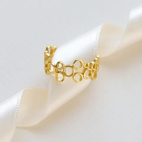 Ring aus vergoldetem Sterlingsilber