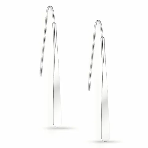 lange Ohrringe in Silber