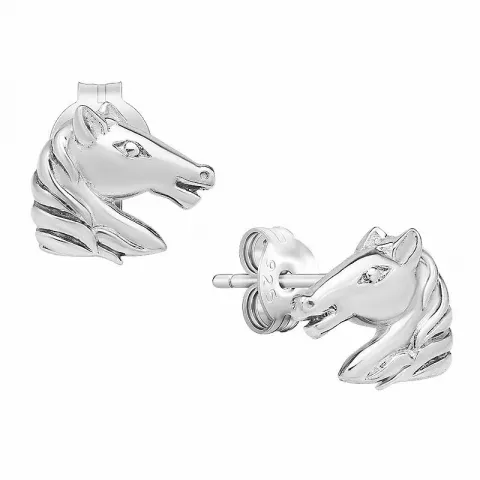 Pferde Ohrstecker in Silber