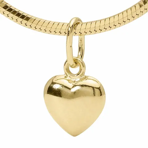 Kollektionsmuster Herz Anhänger aus 9 Karat Gold
