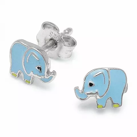 Elefant Ohrstecker in Silber
