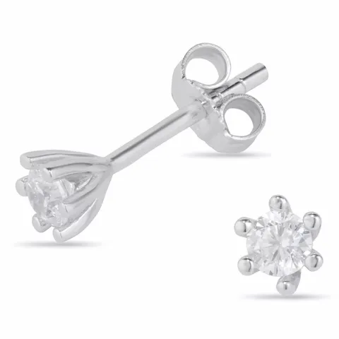 4-4,5 mm Ohrstecker in Silber