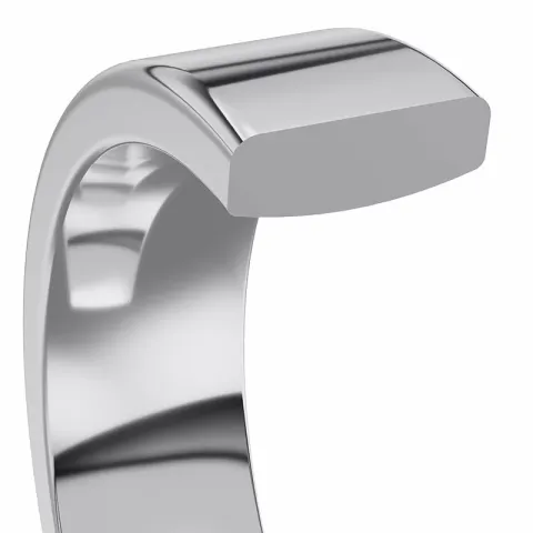 3 mm trauringe aus 9 Karat Weißgold - set