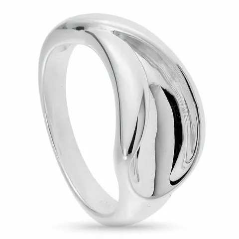 Breit abstraktem Silber Ring aus Silber