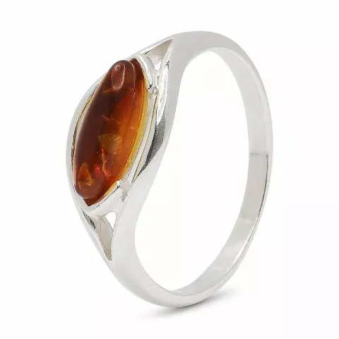 ovaler Ring aus Silber