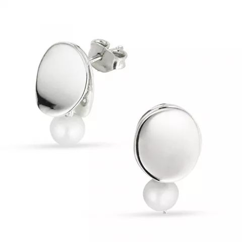 Perle Ohrringe in Silber