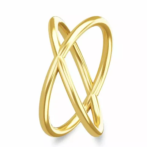 Spinning Soulmate Ring Ring in vergoldetem Sterlingsilber