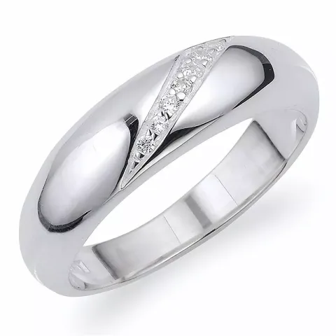 Zirkon Ring aus Silber