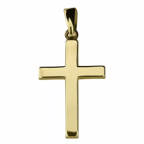 14 x 21 mm Kreuz Anhänger aus 8 Karat Gold - Amoré