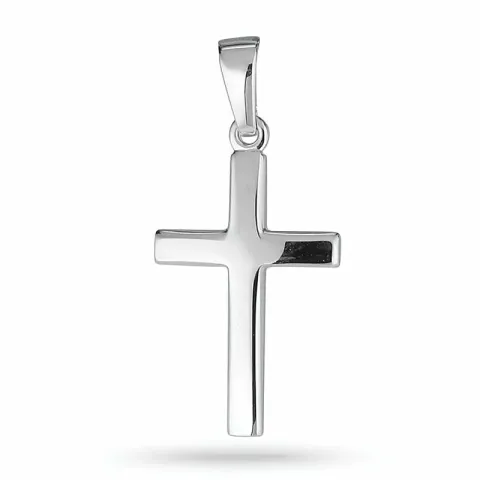 12 x 18 mm Kreuz Anhänger aus Silber - Amoré