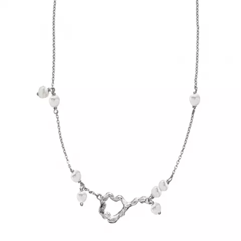 Sistie x Lærke Bentsen Perle Halskette in Silber