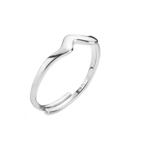 Sistie x Silke justierbar Ring in Silber