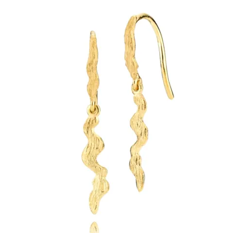 Sistie Ophelia Ohrringe in vergoldetem Sterlingsilber