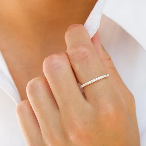 Zirkon Ring aus Silber
