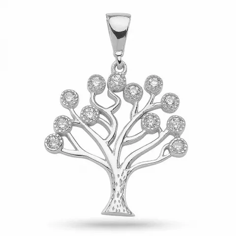 Kollektionsmuster Lebensbaum Anhänger aus Silber