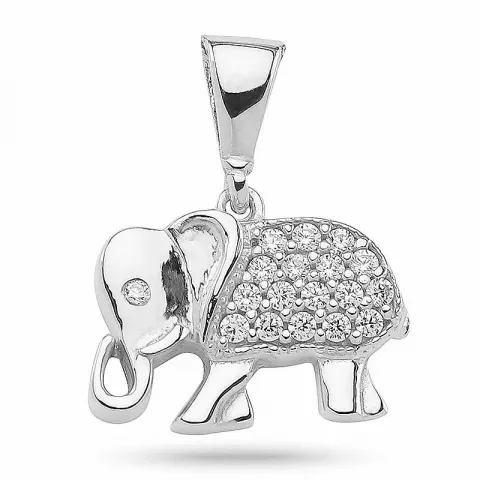 Kollektionsmuster Elefant Anhänger aus Silber