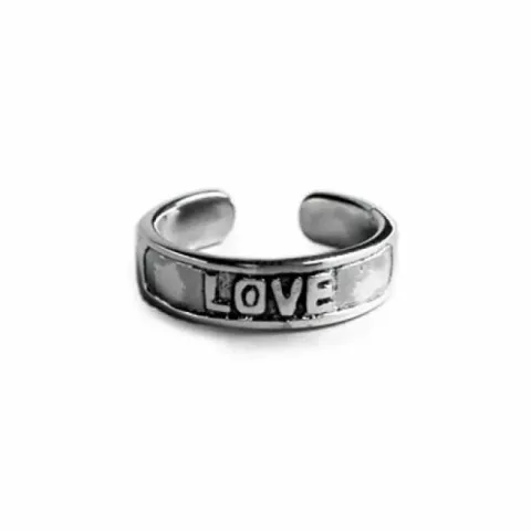 Love Zehenring aus Silber