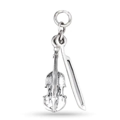 Violine Anhänger aus Silber