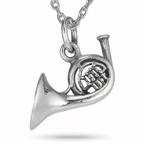 Horn Anhänger aus Silber