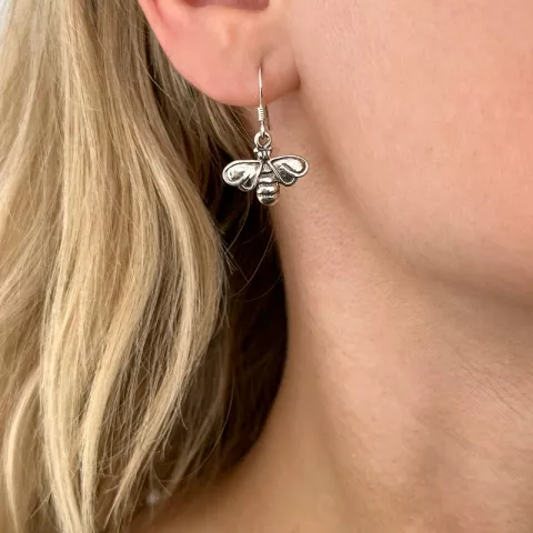 Biene Ohrringe in Silber