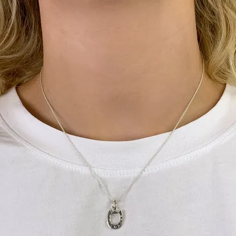 Hufeisen Anhänger aus Silber