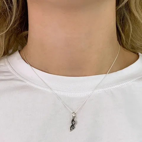 Klein Maske Anhänger aus Silber