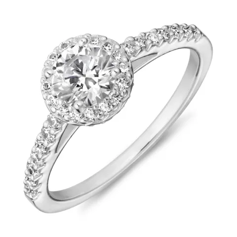 Zirkon Ring aus Silber