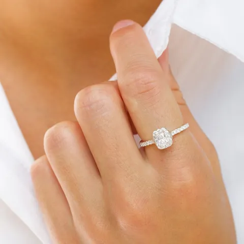 Zirkon Ring aus Silber