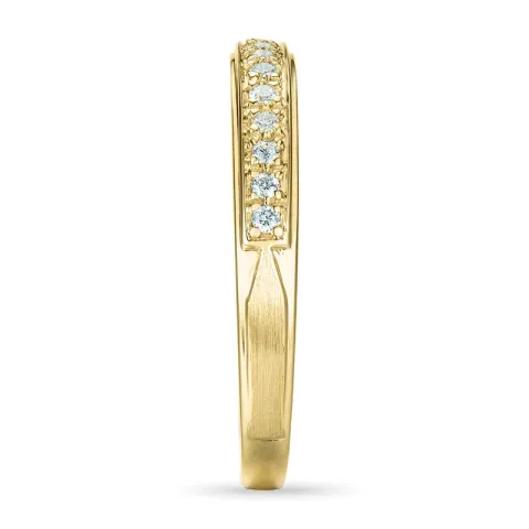 Diamant ring in 9 karat gold 0,07 ct