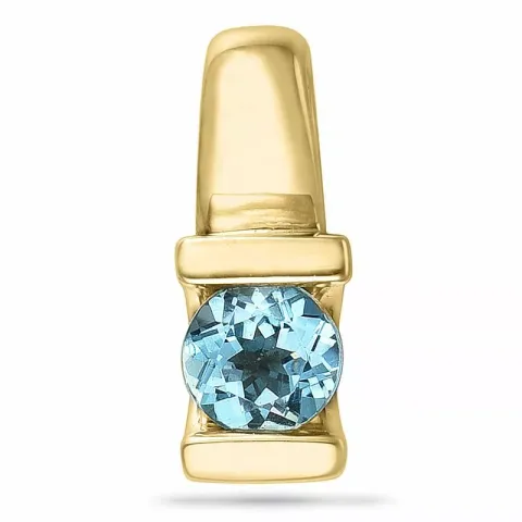 Topas anhänger in 9 karat gold 0,21 ct