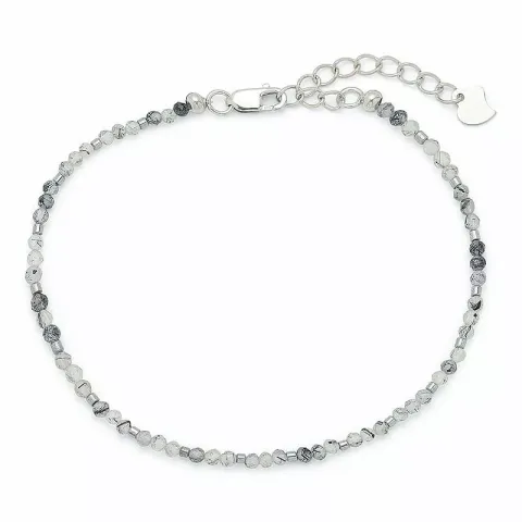 Schmuckstein Armband mit Quarz und hematite.